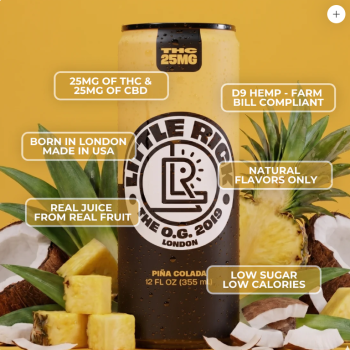 Little Rick Hemp Drink Pina