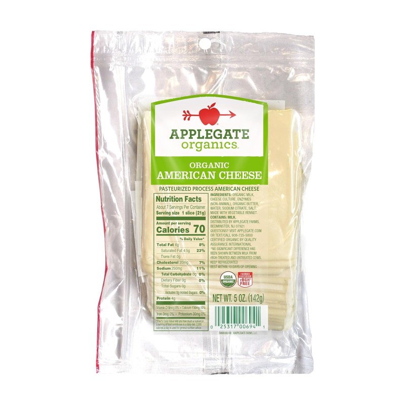 Applegate ORG American Cheese