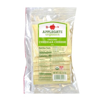 Applegate ORG Mild Cheddar Cheese Applegate ORG Mild Cheddar Cheese