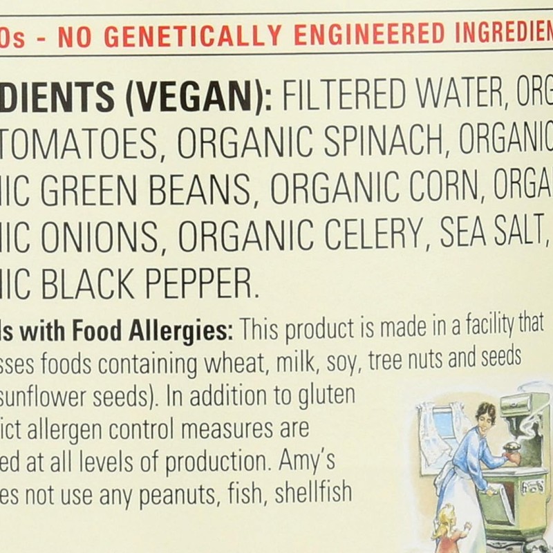 Amy'S Organic Fat Free Chunky Vegetable Soup, 14.3-OZ Amy'S Organic Fat Free Chunky Vegetable Soup, 14.3-OZ