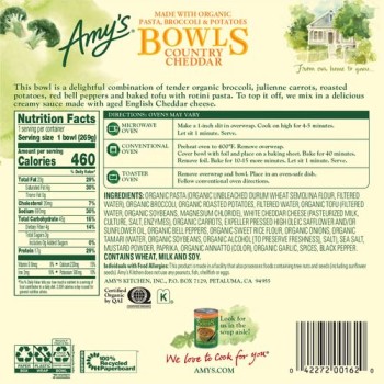Amy's Bowls Country Cheddar