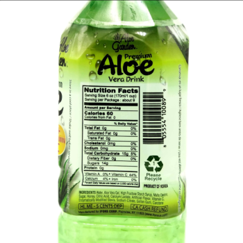 Aloe Garden Aloe Vera Drink Original 50.7 Oz