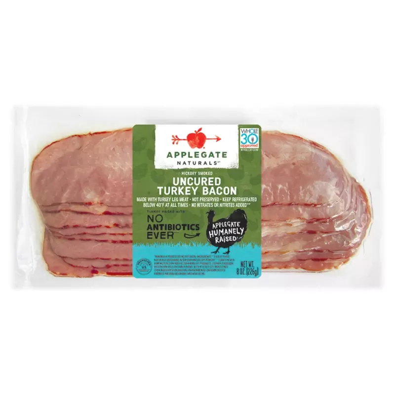 Applegate Natural Hickory Smoked Uncured Turkey Bacon