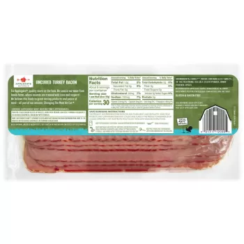 Applegate Natural Hickory Smoked Uncured Turkey Bacon Applegate Natural Hickory Smoked Uncured Turkey Bacon