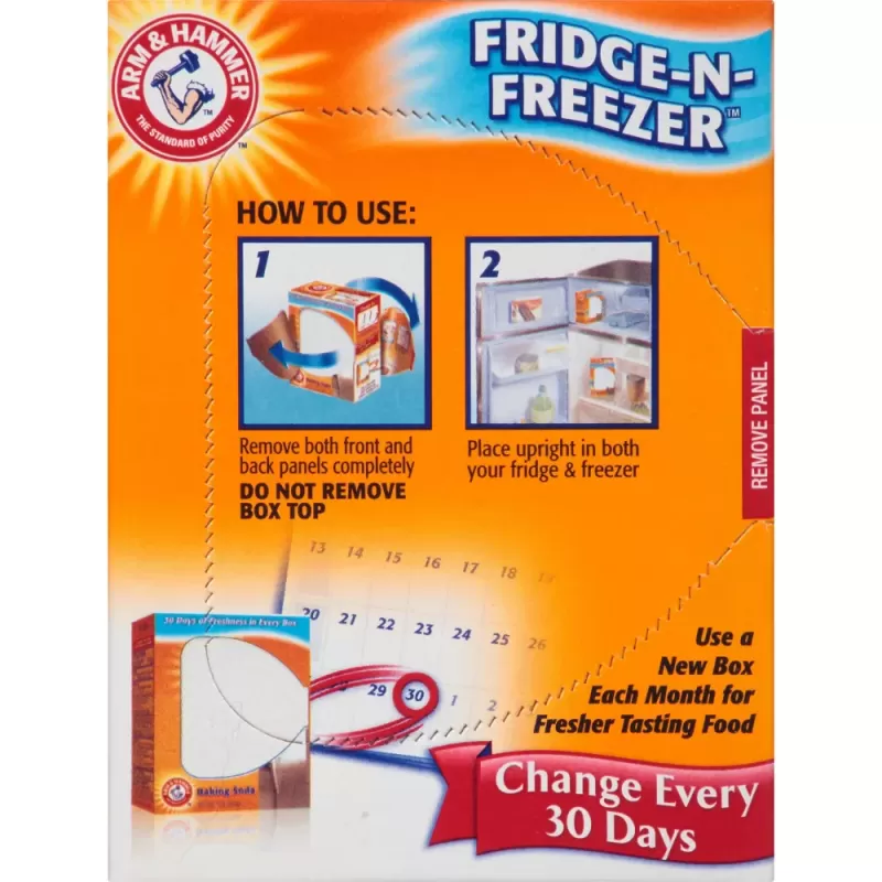 Arm & Hammer Baking Soda Fridge-n-Freezer Odor Absorber - 14oz Arm & Hammer Baking Soda Fridge-n-Freezer Odor Absorber - 14oz