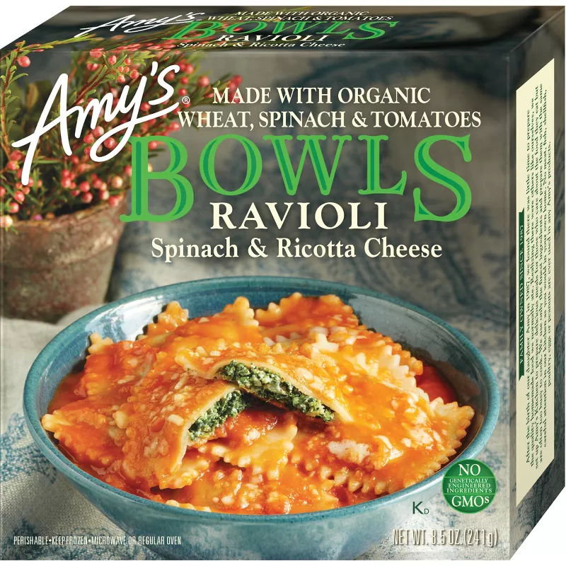 AMY'S BOWLS RAVIOLI AMY'S BOWLS RAVIOLI