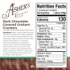 Asher's Dark Chocolate Graham Crackers