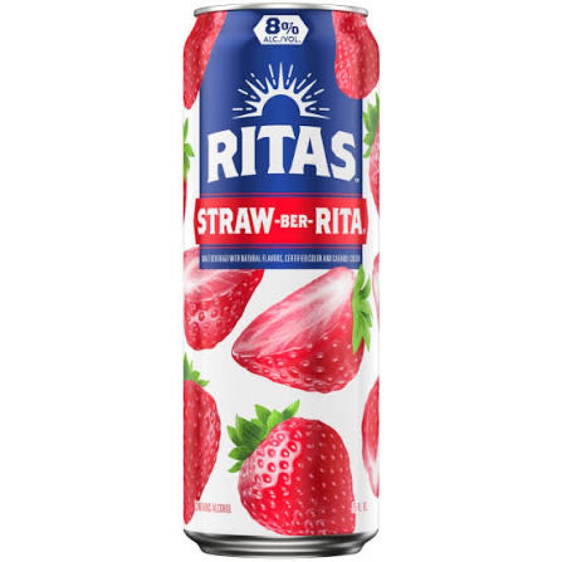 Straw-Ber-Rita Sparkling Margarita