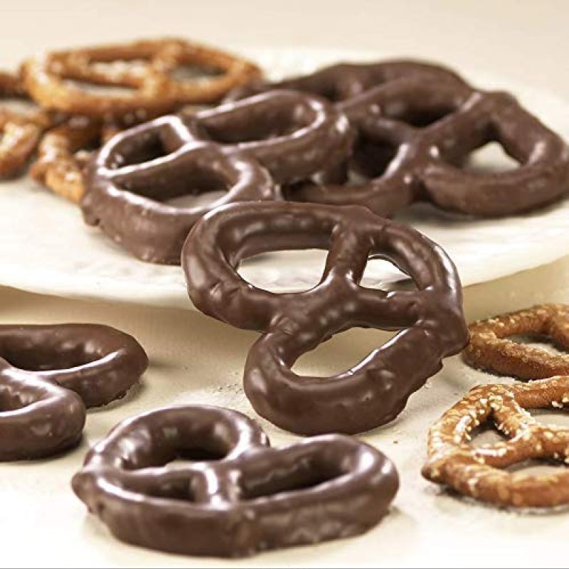 Asher's Dark Chocolate Covered Pretzels Asher's Dark Chocolate Covered Pretzels