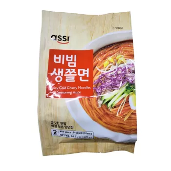 Assi Spicy Cold Chewy Noddle with Seasoning Sauce