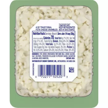 Athenos Crumbled Traditional Feta Cheese Athenos Crumbled Traditional Feta Cheese