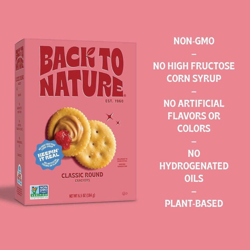 Back To Nature Classic Round Crackers Back To Nature Classic Round Crackers