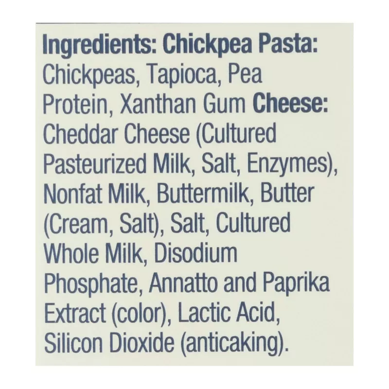 Mac and Cheese Chickpea Pasta Mac and Cheese Chickpea Pasta