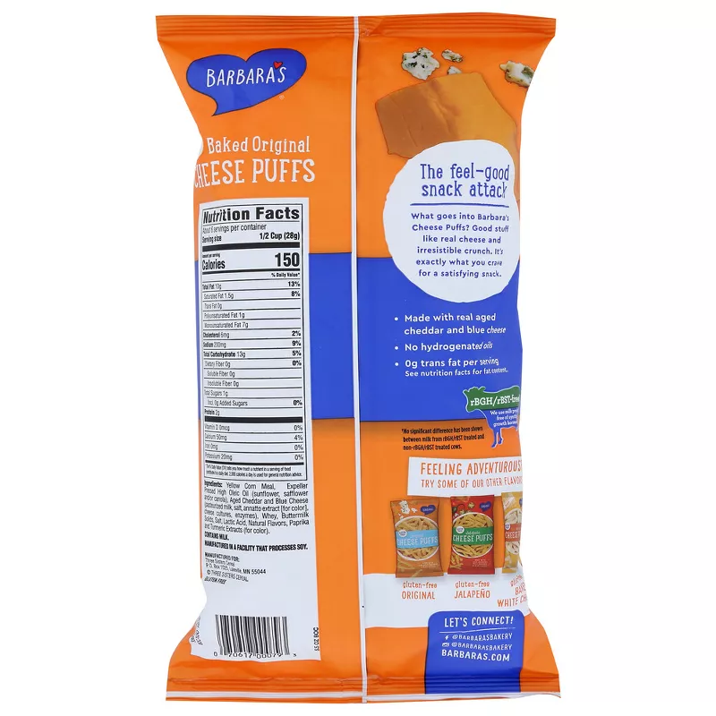 Barbara's Original Cheese Puffs Barbara's Original Cheese Puffs