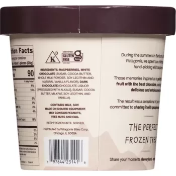 Baris Raspberries Covered in Double White and Dark Chocolate