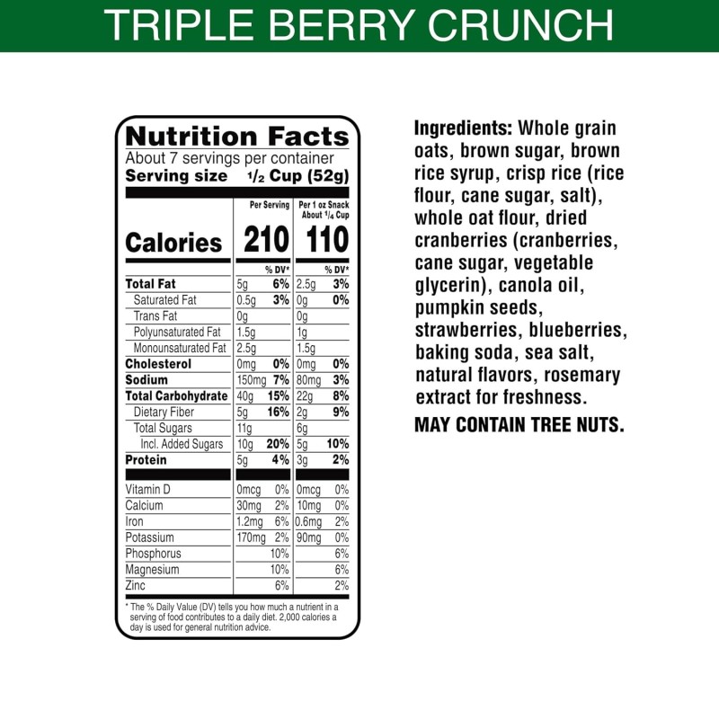 Bear Naked Triple Berry Fit Granola Bear Naked Triple Berry Fit Granola
