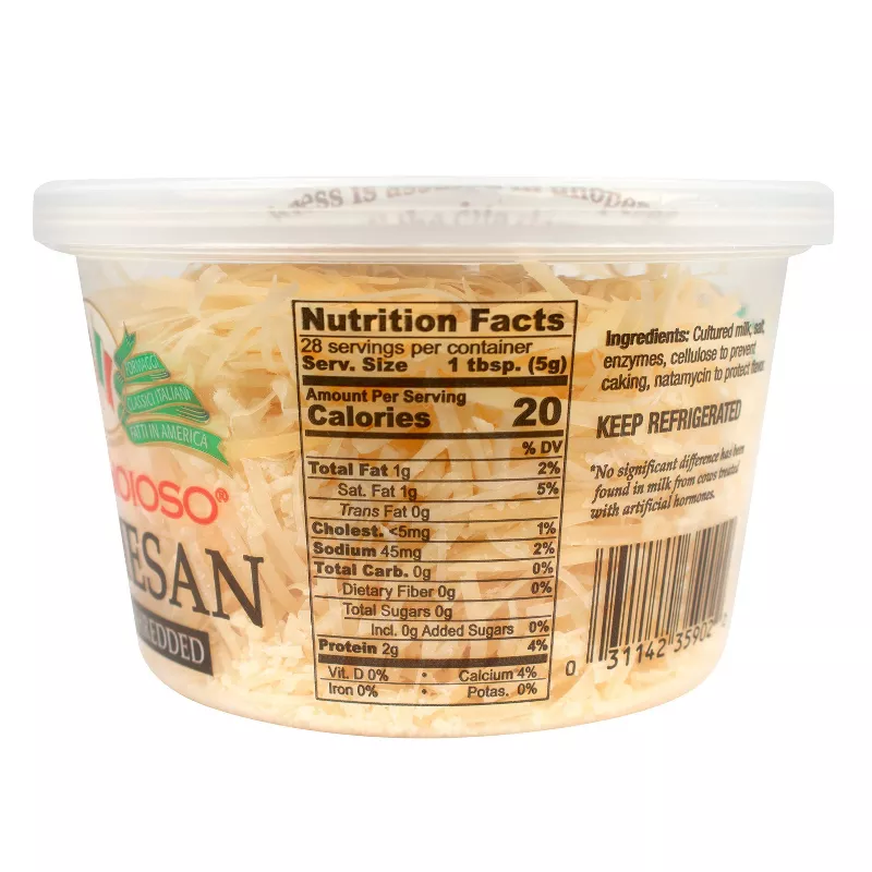 BelGioioso Shredded Parmesan Cheese BelGioioso Shredded Parmesan Cheese