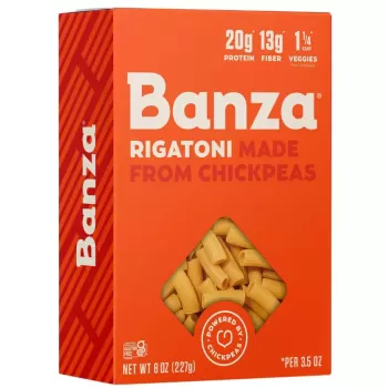Banza Gluten Free Chickpea Rigatoni Banza Gluten Free Chickpea Rigatoni