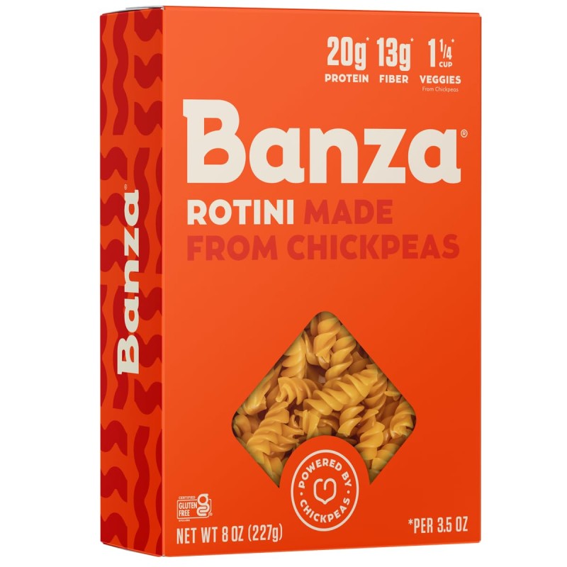 Banza Rotini Pasta from Chickpeas Banza Rotini Pasta from Chickpeas