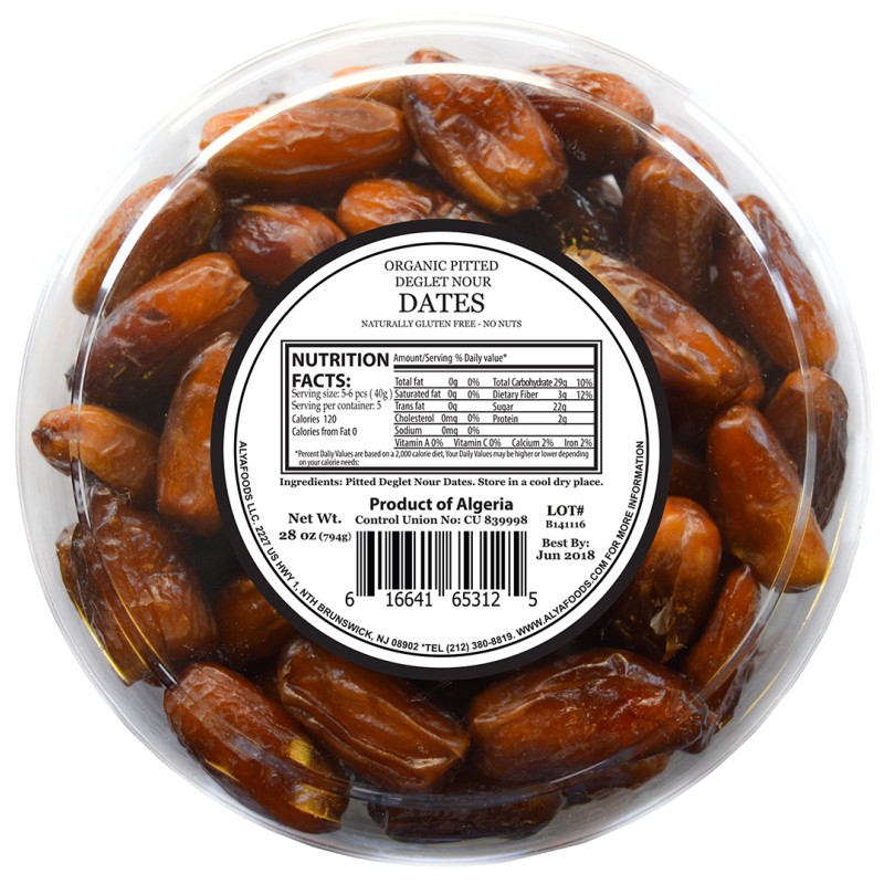 Alya Organic Pitted Dates Alya Organic Pitted Dates