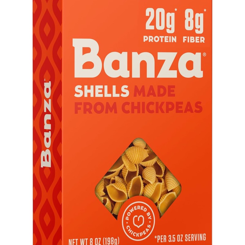 Banza Shells Pasta from Chickpeas Banza Shells Pasta from Chickpeas