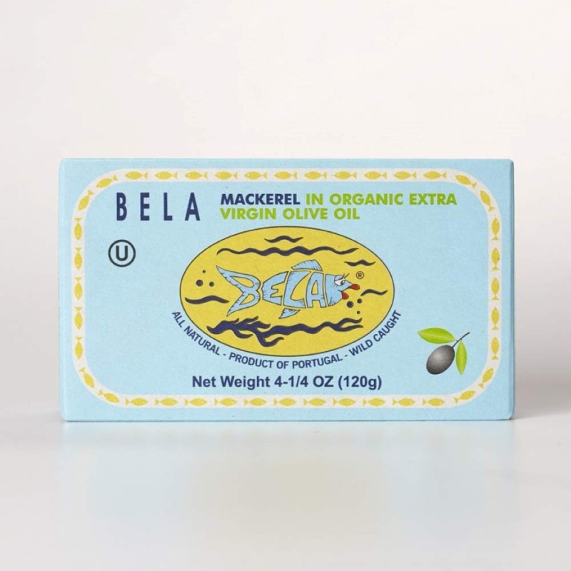 Bella Mackerel In Organic EVOO Bella Mackerel In Organic EVOO