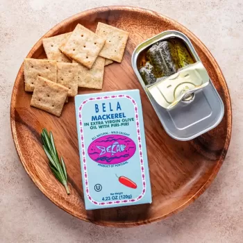 Bella Mackerel In Organic EVOO & Peri-Peri Bella Mackerel In Organic EVOO & Peri-Peri