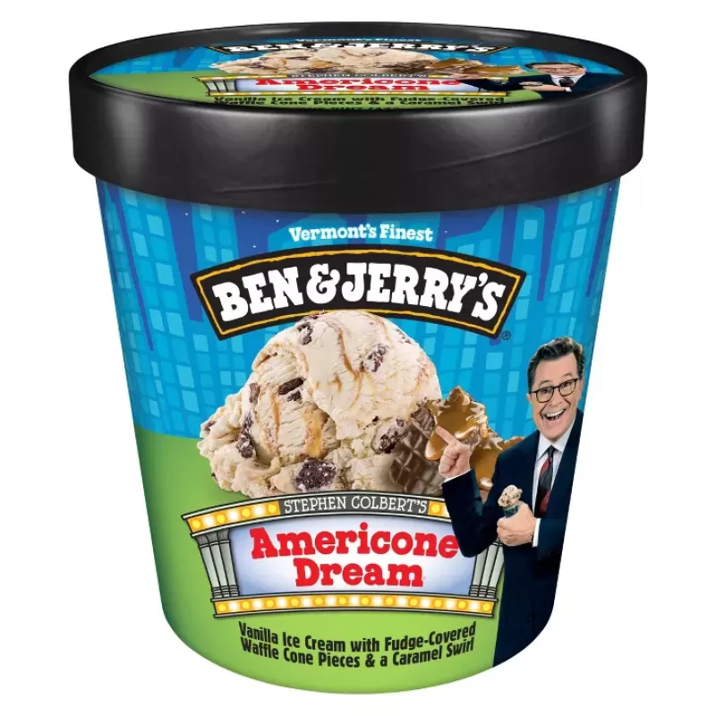 Ben & Jerry's Americone Dream Vanilla Ice Cream Ben & Jerry's Americone Dream Vanilla Ice Cream