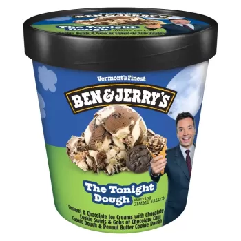 Ben and Jerry's The Tonight Dough Caramel & Chocolate Ice Cream Ben and Jerry's The Tonight Dough Caramel & Chocolate Ice Cream