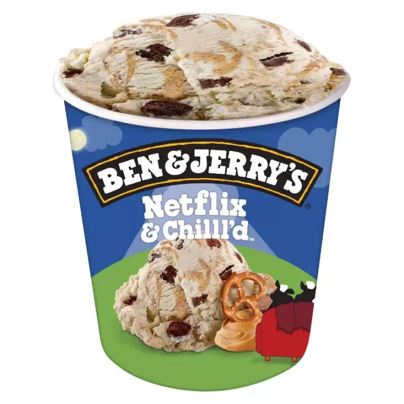 Ben & Jerry's Netflix & Chilled Peanut Butter Ice Cream Ben & Jerry's Netflix & Chilled Peanut Butter Ice Cream