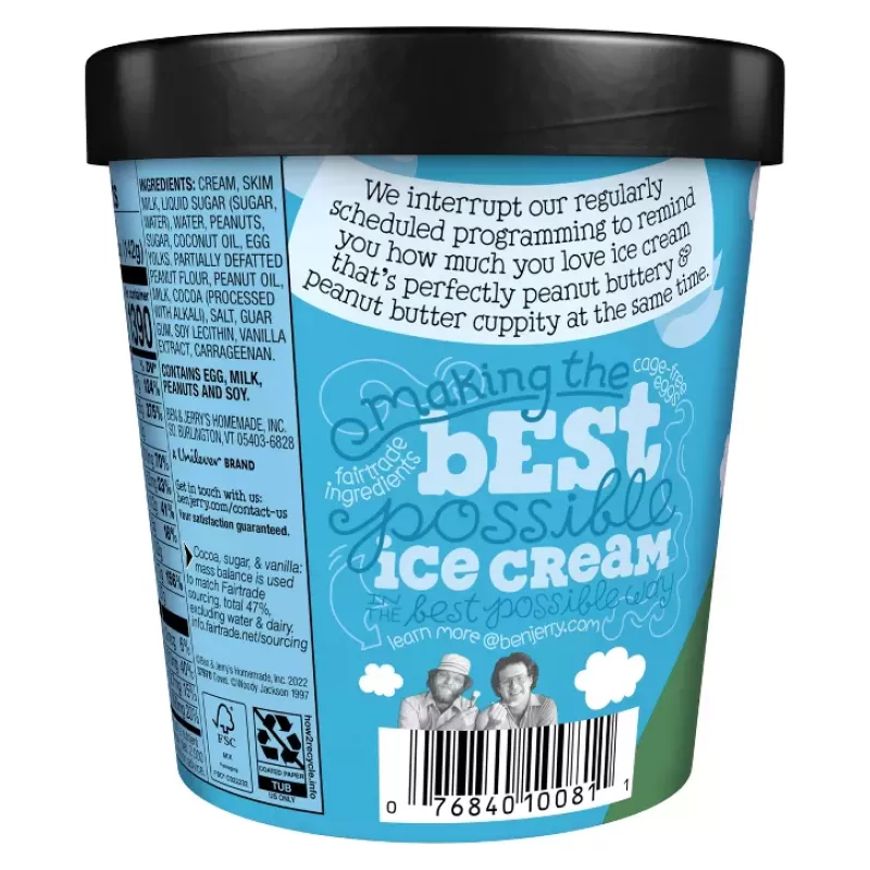 Ben & Jerry's Peanut Butter Cup Ice Cream Ben & Jerry's Peanut Butter Cup Ice Cream