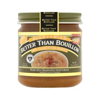 Better Than Bouillon Vegetarian No Chicken Base Better Than Bouillon Vegetarian No Chicken Base