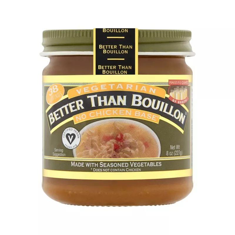 Better Than Bouillon Vegetarian No Chicken Base Better Than Bouillon Vegetarian No Chicken Base