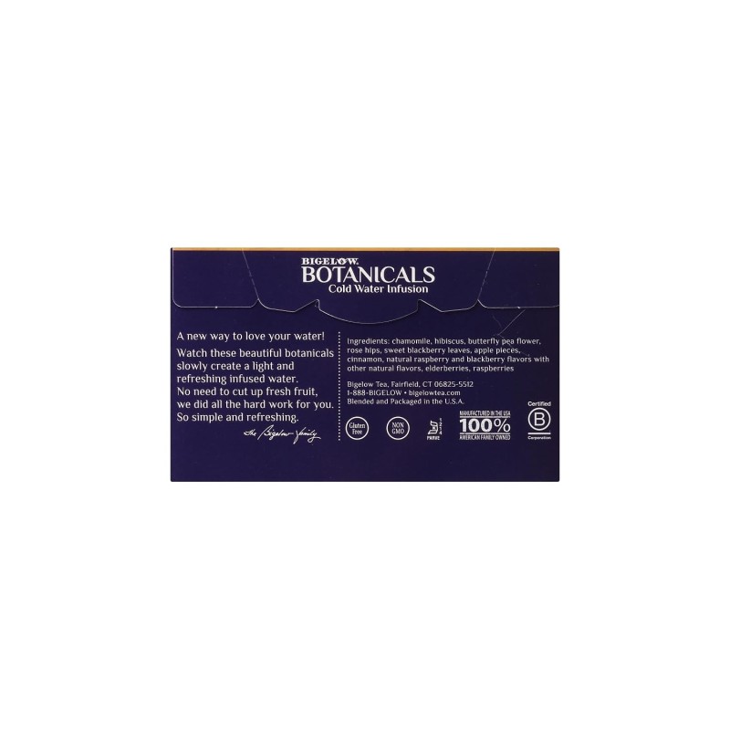 Bigelow Botanicals Blackberry Raspberry Bigelow Botanicals Blackberry Raspberry