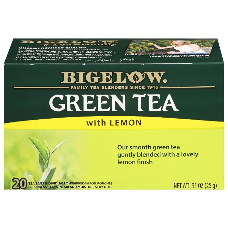 Bigelow Green Tea With Lemon Bigelow Green Tea With Lemon