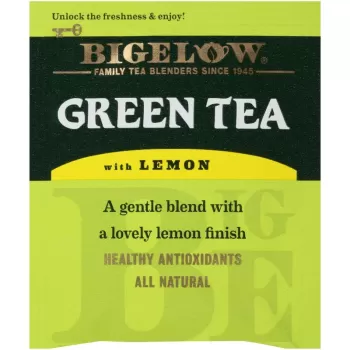 Bigelow Green Tea With Lemon Bigelow Green Tea With Lemon