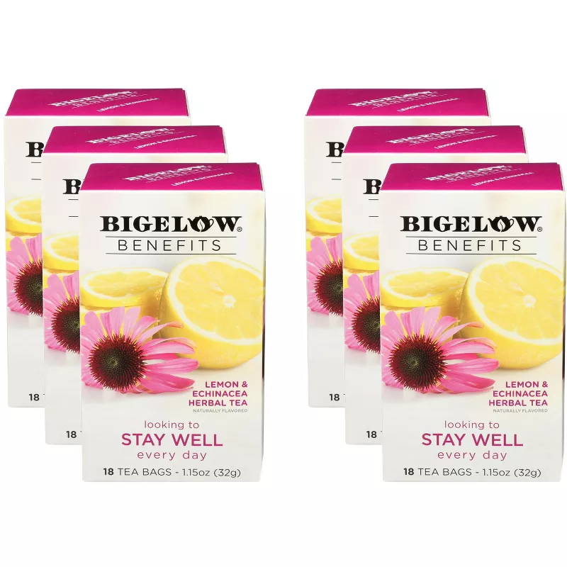 Bigelow Benefits Lemon & Echinacea Stay Well Bigelow Benefits Lemon & Echinacea Stay Well