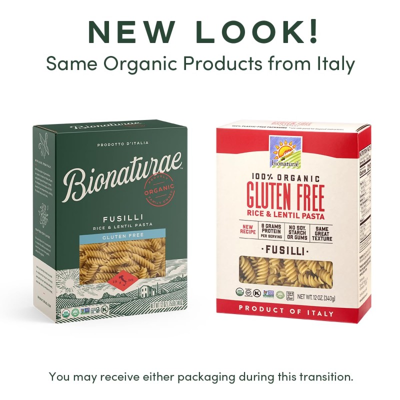 Bionaturae Organic Fusilli Gluten Free Bionaturae Organic Fusilli Gluten Free