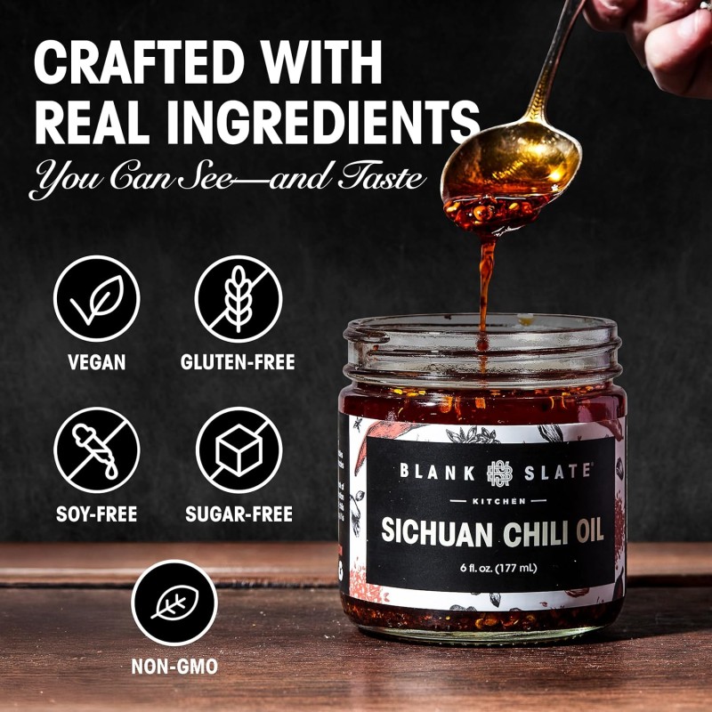 Blank Slate Sichuan Chili oil Blank Slate Sichuan Chili oil