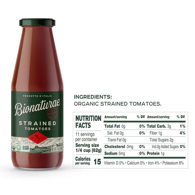 Bionaturae Strained Tomatoes Bionaturae Strained Tomatoes