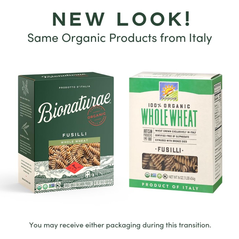 Bionaturae Organic Whole Wheat Fusilli Bionaturae Organic Whole Wheat Fusilli