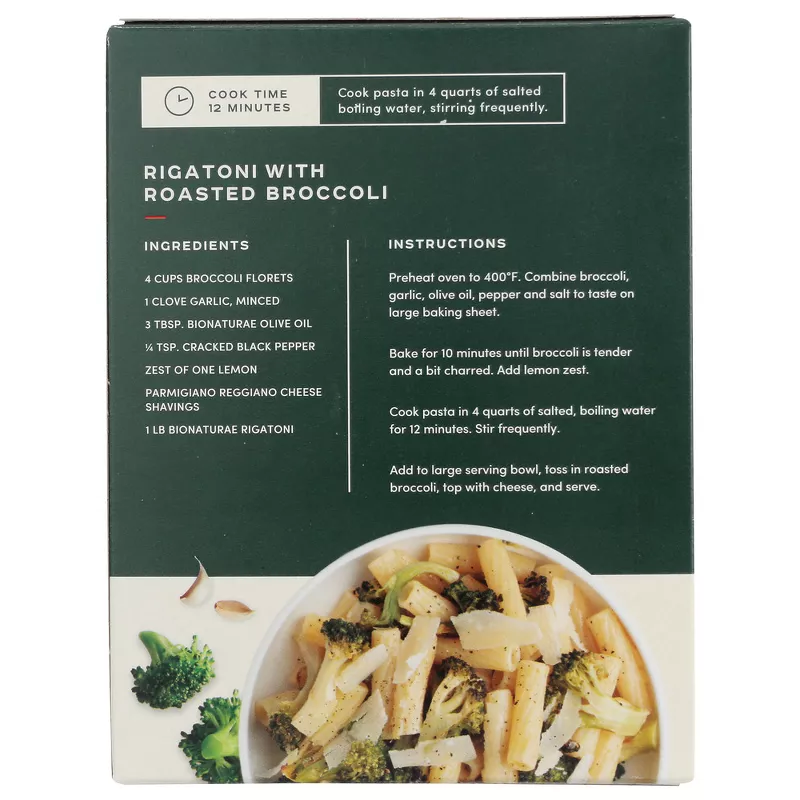 Bionaturae Organic Rigatoni Semolina Bionaturae Organic Rigatoni Semolina