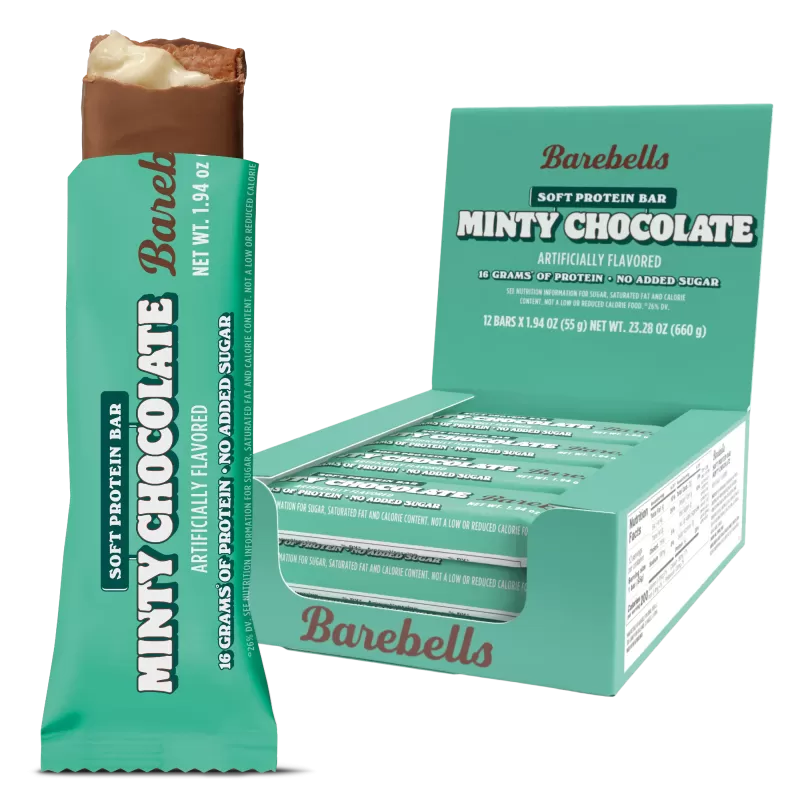 Barebells Protein Bars Minty Chocolate Barebells Protein Bars Minty Chocolate