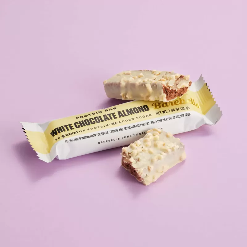 Barebells Protein Bars White Chocolate Almond Barebells Protein Bars White Chocolate Almond
