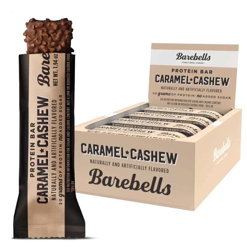 Barebells Protein Bars Caramel Cashew Barebells Protein Bars Caramel Cashew