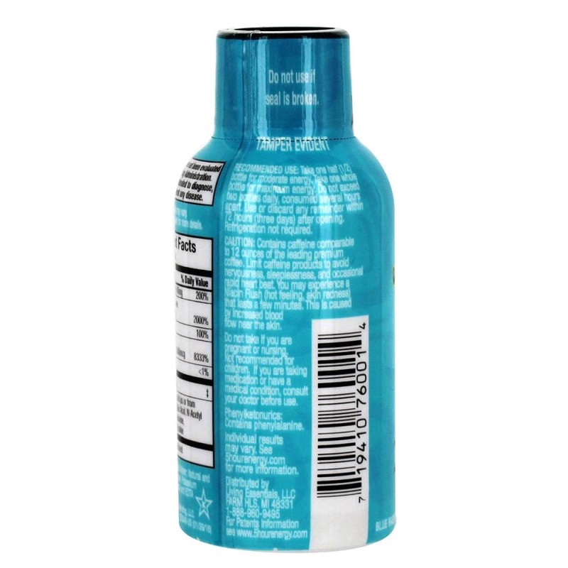 Blue Raspberry Ex Strength 5-hour ENERGY Blue Raspberry Ex Strength 5-hour ENERGY