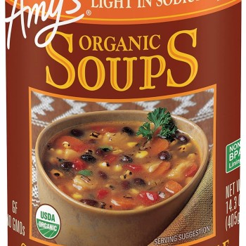 Amy's Soup Organic Light in Sodium Southwestern Vegetable Fire Roasted