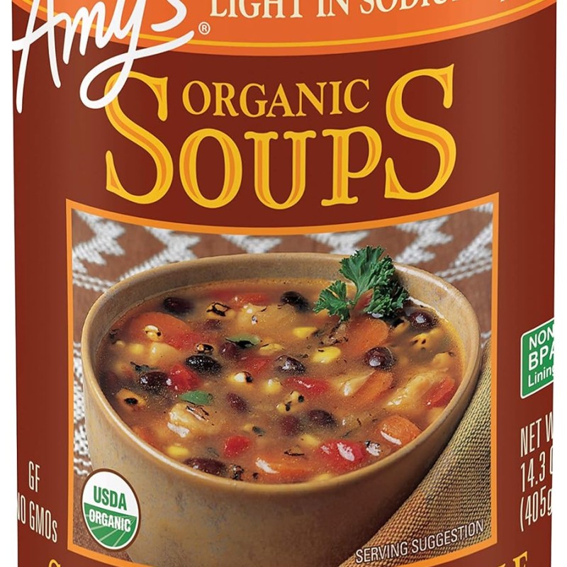 Amy's Soup Organic Light in Sodium Southwestern Vegetable Fire Roasted Amy's Soup Organic Light in Sodium Southwestern Vegetable Fire Roasted