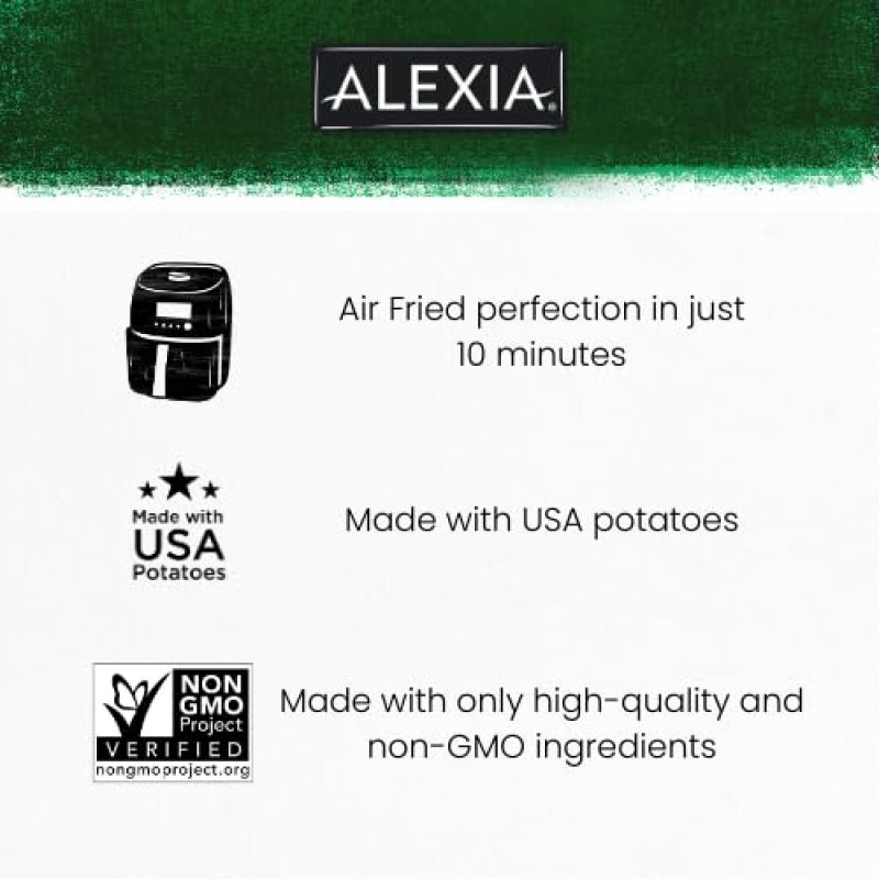 Alexia Crispy Rosemary Fries with Sea Salt 16 oz (Frozen) Alexia Crispy Rosemary Fries with Sea Salt 16 oz (Frozen)