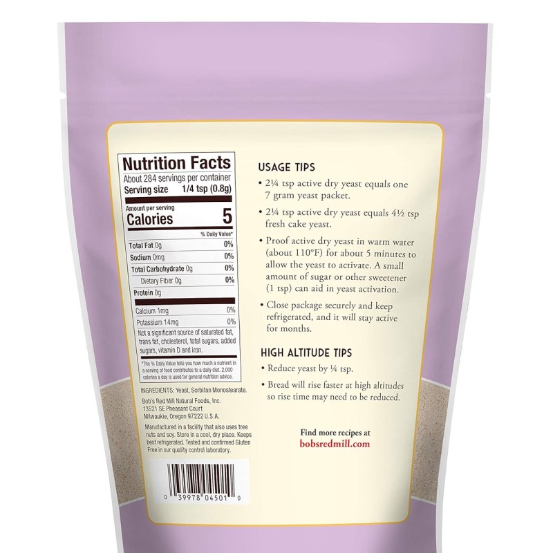 Bob's Red Mill Active Dry Yeast Bob's Red Mill Active Dry Yeast